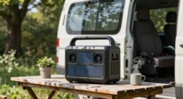 convenient solar powered van life
