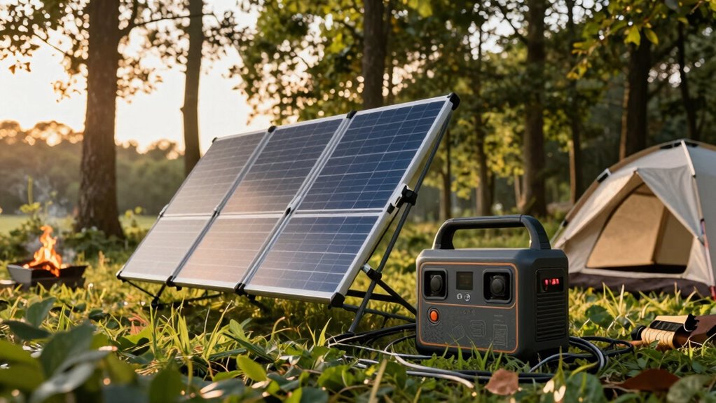 effortless camping power setup