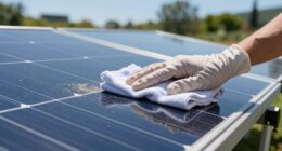 gentle cleaning for panels