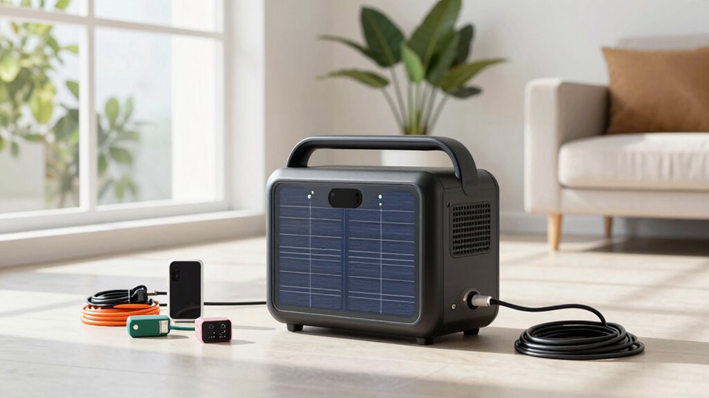 indoor solar generator safety