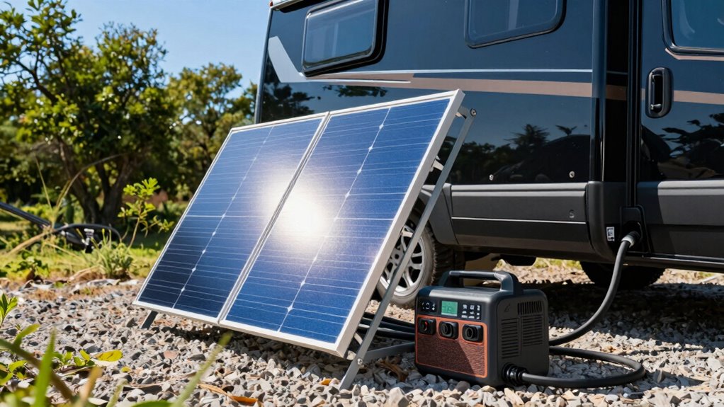 key features for rv solar generators
