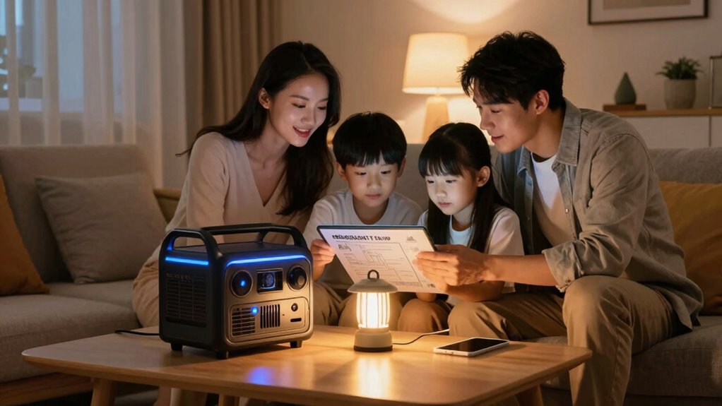 lightweight portable emergency power