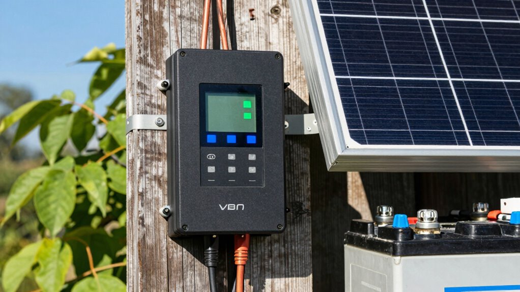 manages solar power flow