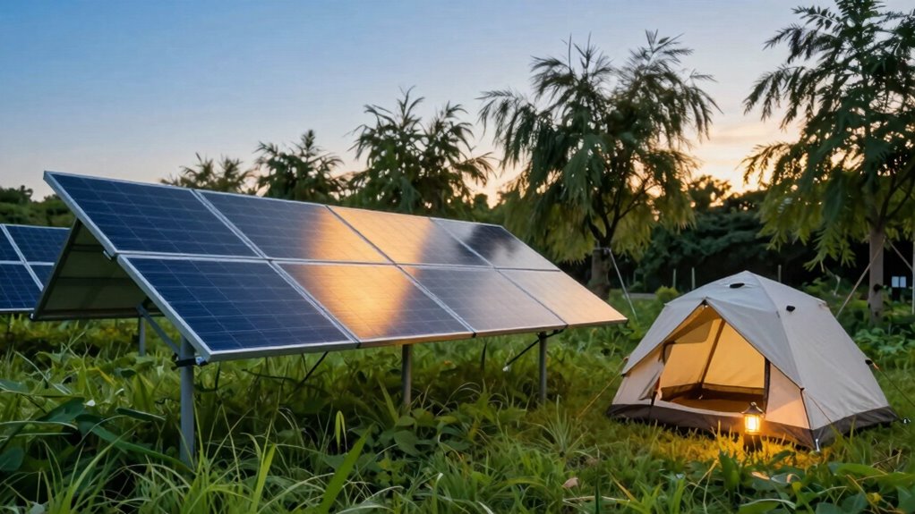 matching routine with solar panels