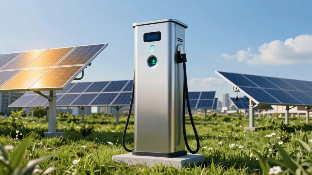 matching solar with fast chargers