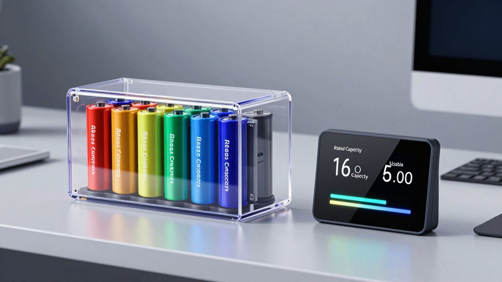 maximum versus practical storage