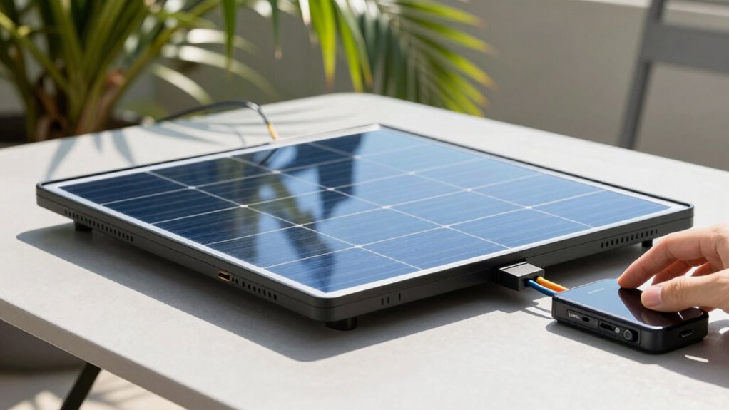 optimal portable solar panel selection