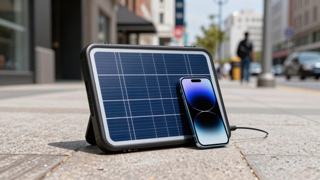 portable panel for emergencies