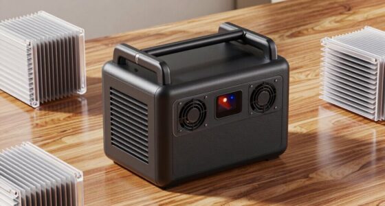 portable power station cooling