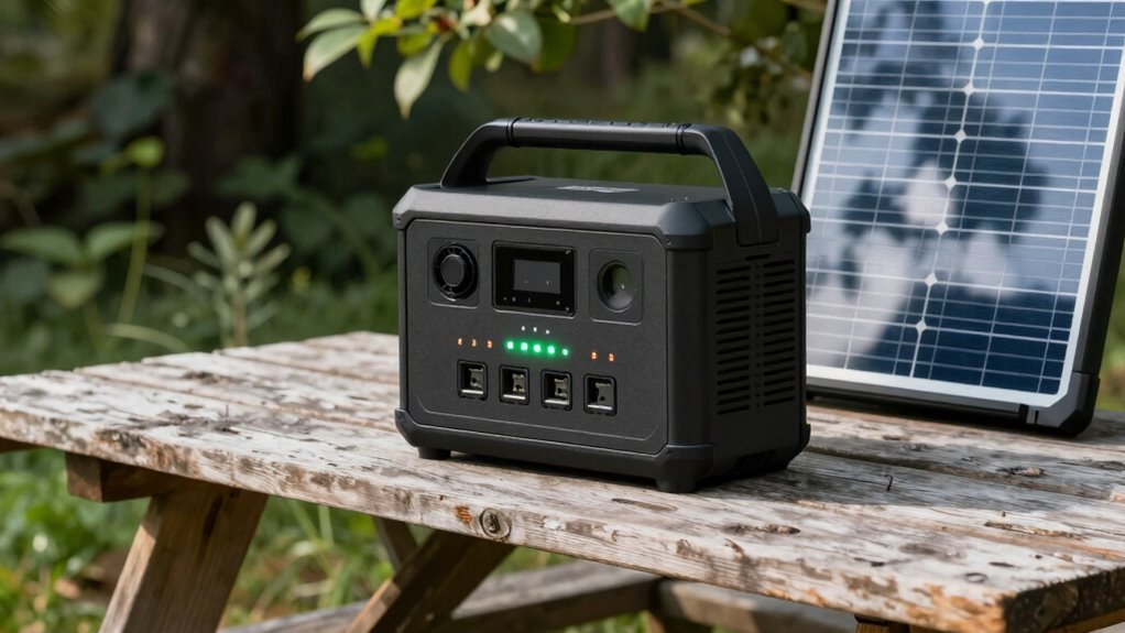 portable solar powered energy source