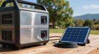 pre use solar generator testing
