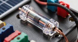 protects solar system circuitry