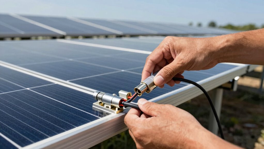 quick solar connection fix