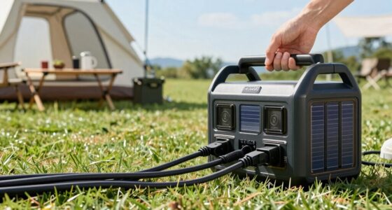 safe solar generator extension
