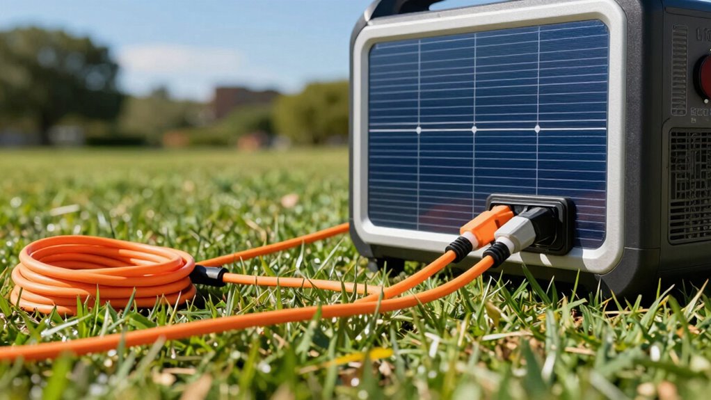 safe solar power extension