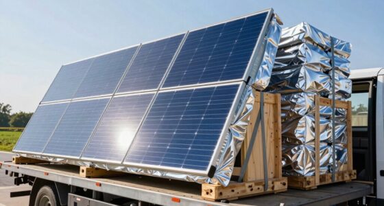 secure panels during shipping