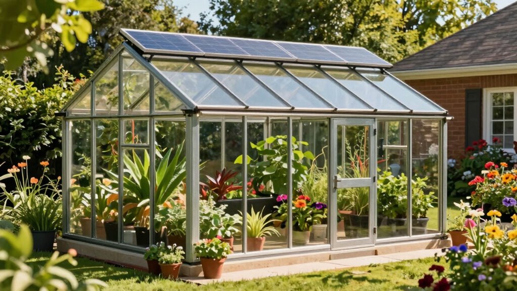 small property solar greenhouse