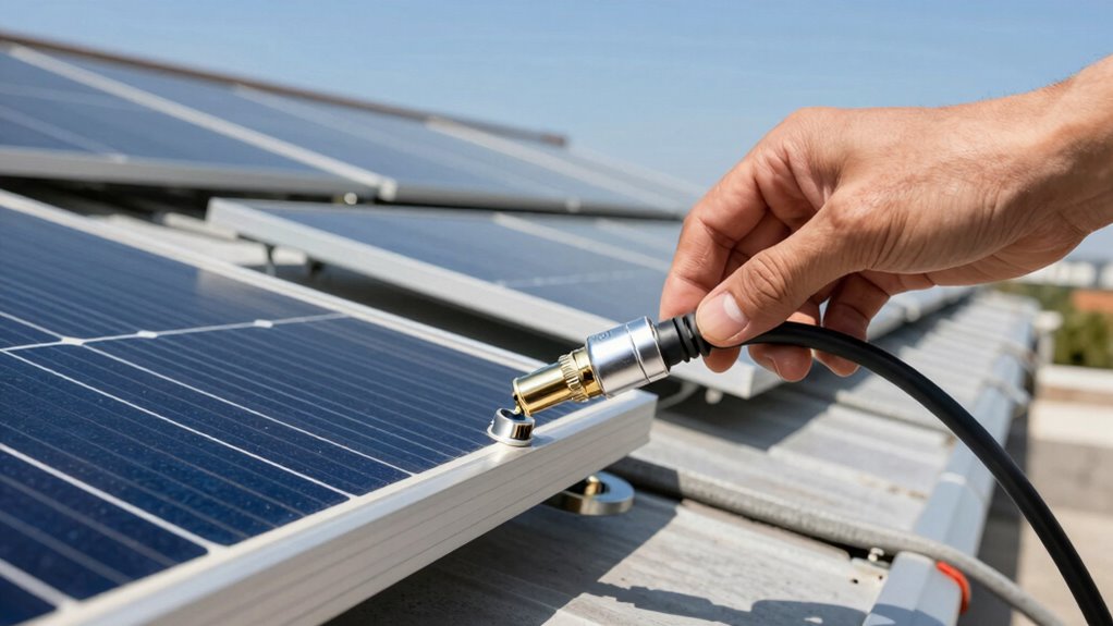 solar connection extension safety