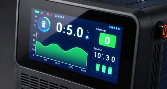 solar generator display insights
