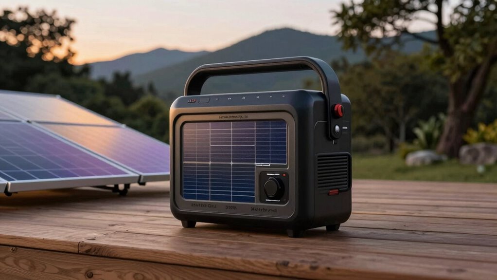 solar generator for overnight outage