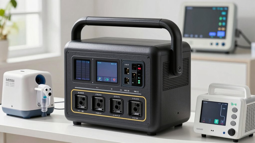 solar generator medical precautions