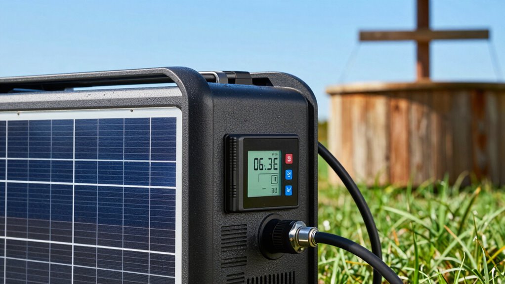 solar generator power requirements