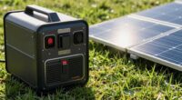 solar generator recharge limits