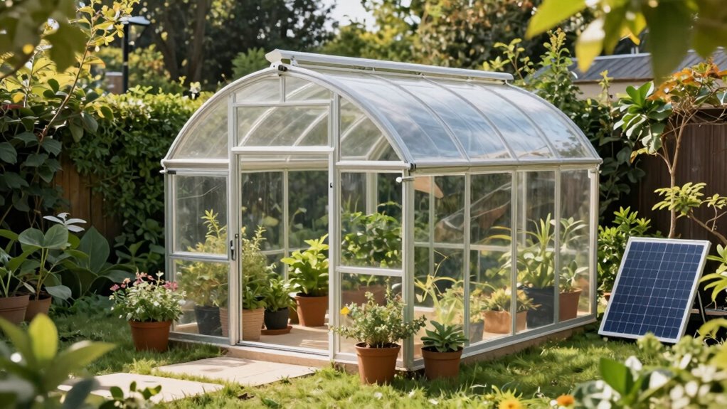 solar greenhouse energy efficiency