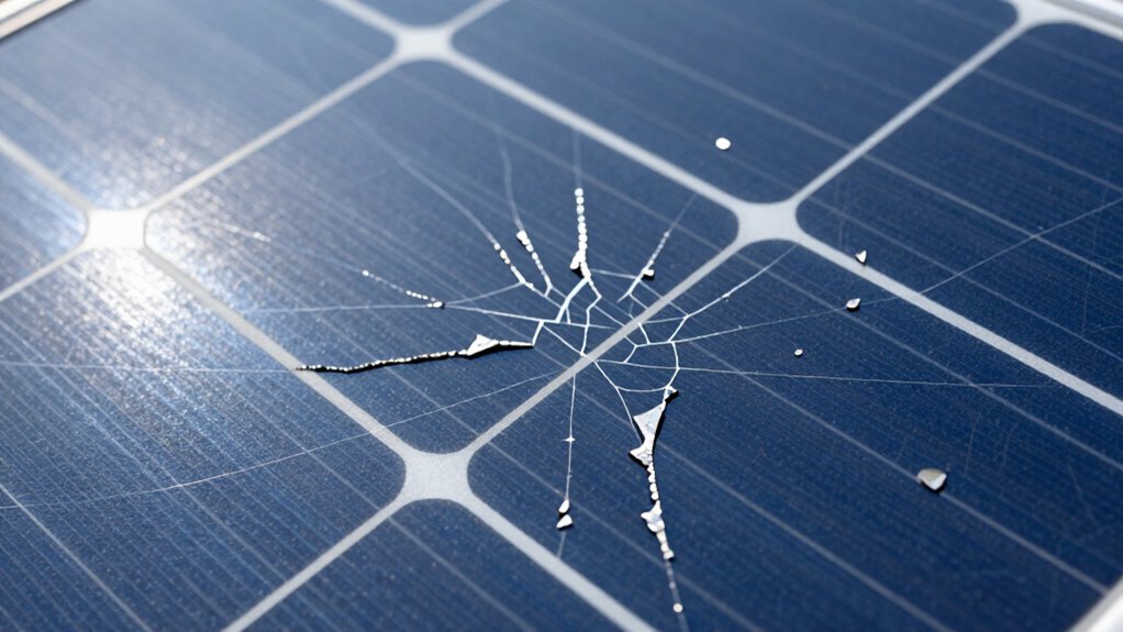 solar panel cracks impact efficiency