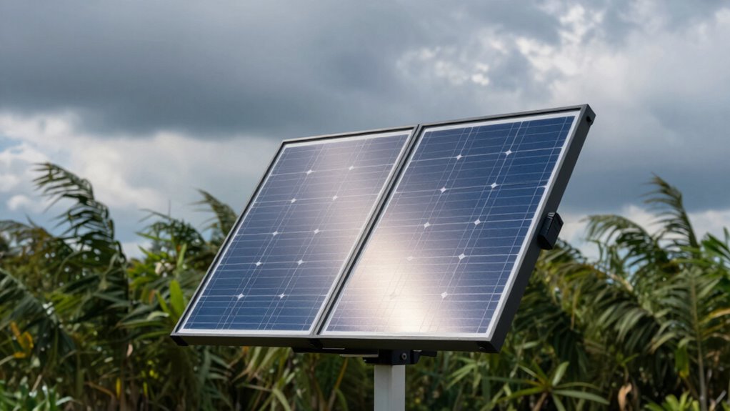 solar power works cloudy