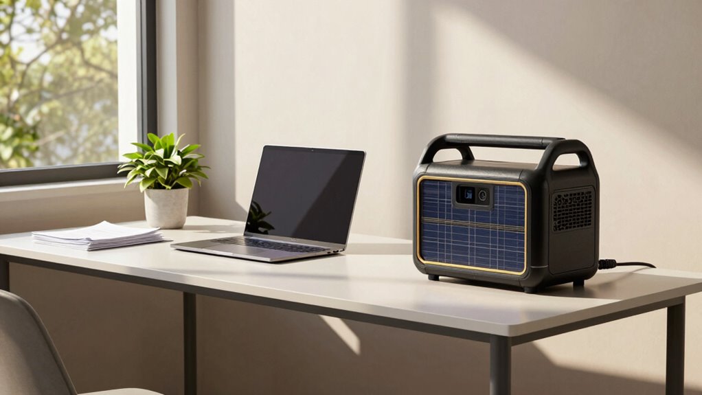 solar powered home office backup