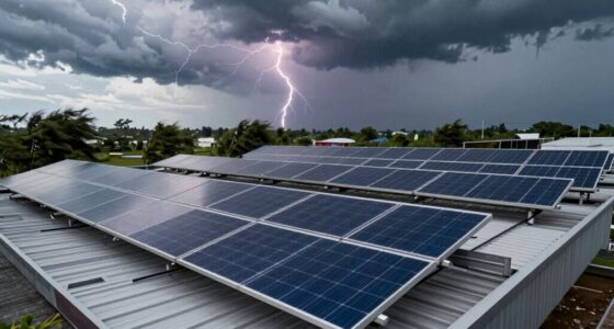 solar safety during storms