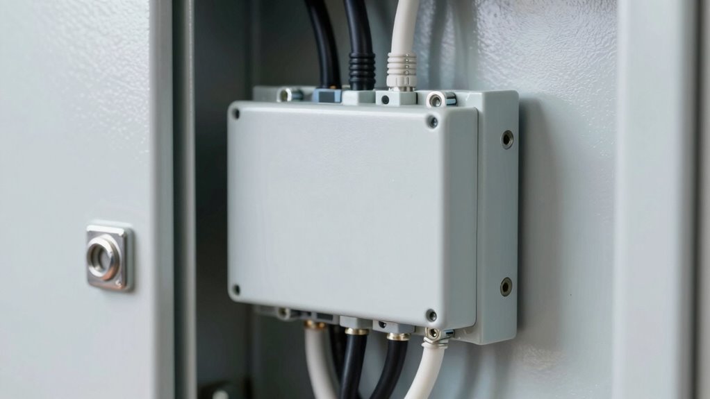 strategic junction box placement