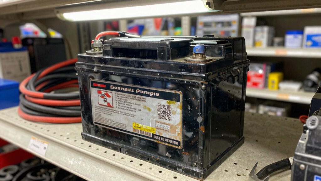 sump pump battery compatibility