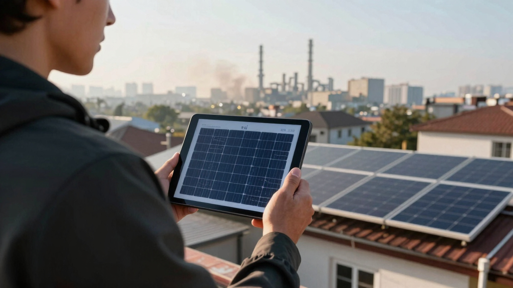Solar power production undercut by coal pollution