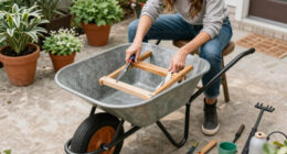 The Wheelbarrow Garden Chair Trick Every Gardener Should Know About