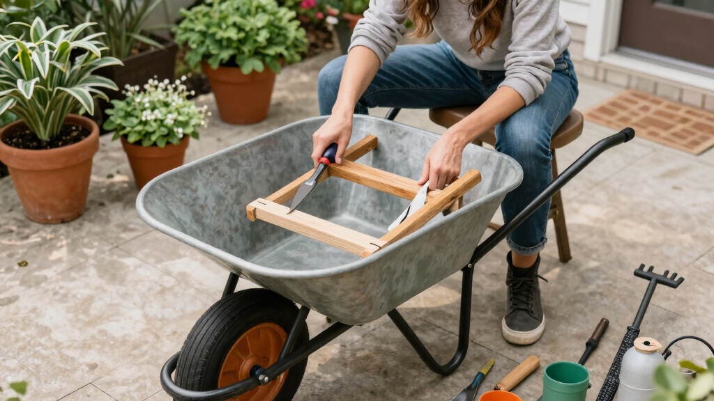 The Wheelbarrow Garden Chair Trick Every Gardener Should Know About