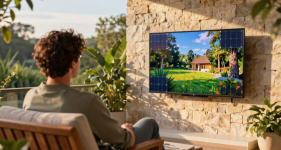 11 Best Solar-Powered Outdoor TVs in 2026