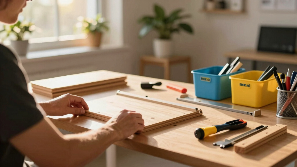 26 Brilliant Ways to Create Custom Desks with IKEA Finds
