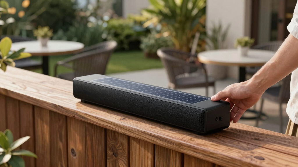 5 Best Solar-Powered Outdoor Soundbars in 2026