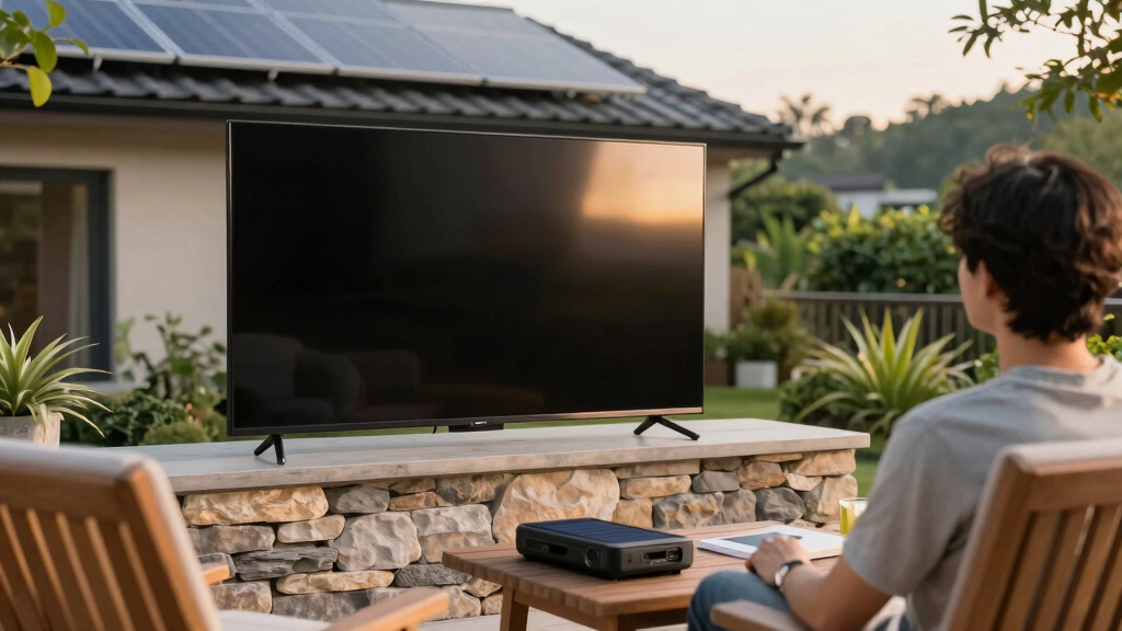 5 Best Solar-Powered Outdoor TVs in 2026