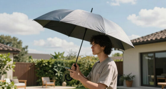 Autonomous Flying Umbrella Follows And Shields Users From Rain And Sunlight