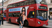 Guerrilla London Bus Ads Mock Kylie Jenner's Meta Glasses Campaign