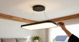 This Bold Light Fixture Proves The Unexpected Red Theory Is Still Going Strong