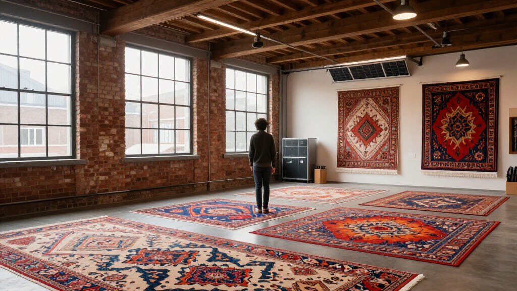 Former Textile Warehouse Transforms Into Fractal-inspired Jaipur Rugs Showroom In Mumbai - Designboom