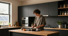Everyone Said Black Kitchen Cabinets Were Too Bold. I’d Choose Them Again In A Heartbeat