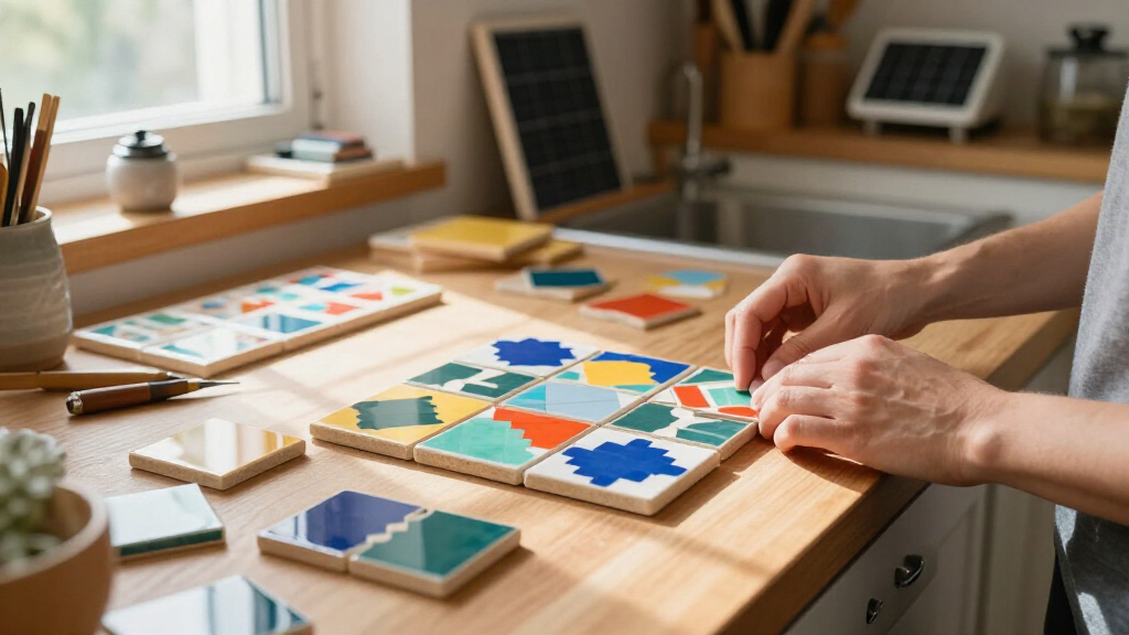 So Long, Subway Tiles — Pixel Tile Mosaics Are Taking Over Social Feeds (See Why!)