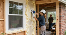 Closed-cell Spray Foam In Exterior Wall Of Home In Zone 4A (Mixed-humid)