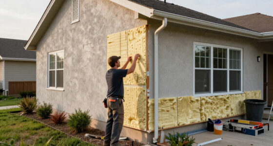 Continuous Exterior Insulation Over Stucco Retrofit